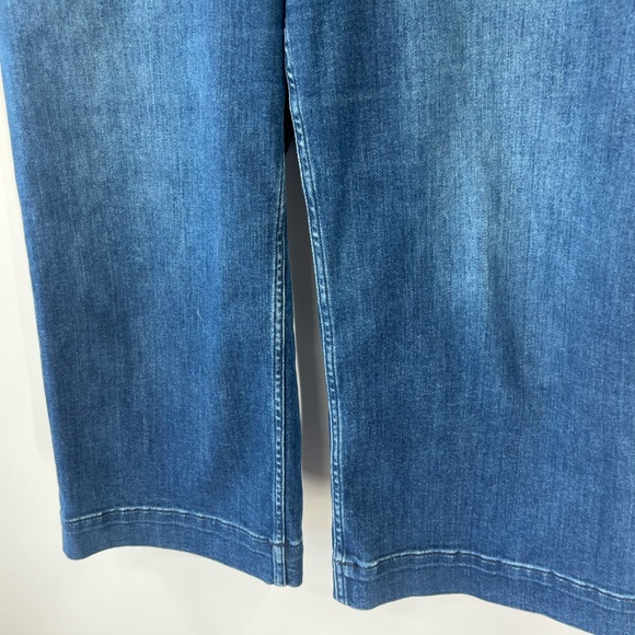 Maeve by Anthropologie The Skipper High Rise Wide Leg Cropped Jeans - Picture 3 of 8